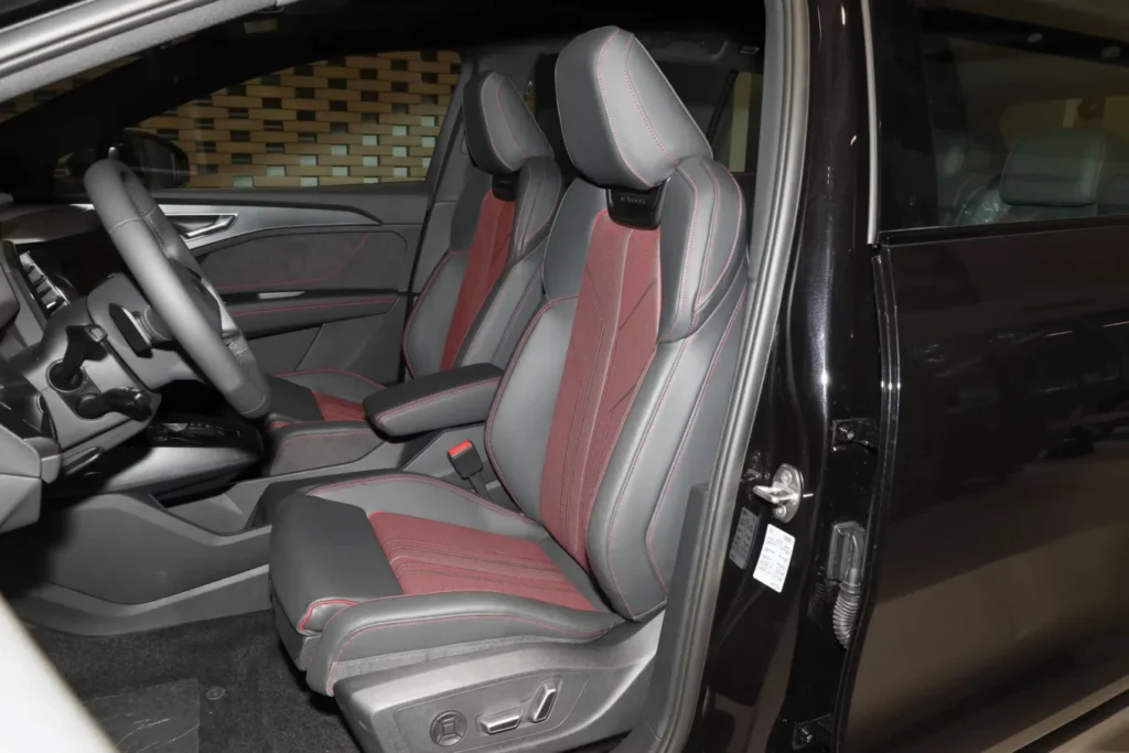 Салон Audi Q5 e-tron 2023 40 e-tron Star Black Warrior Edition